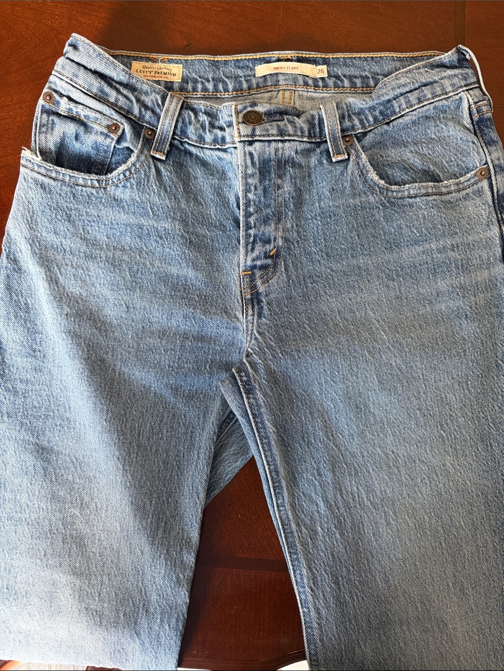 Levi's Women’s Middy Flare Jeans